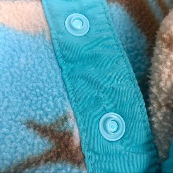 Patagonia Synchilla Snap-T Feather Dance Pullover Fleece Sz S - Picture 12 of 14